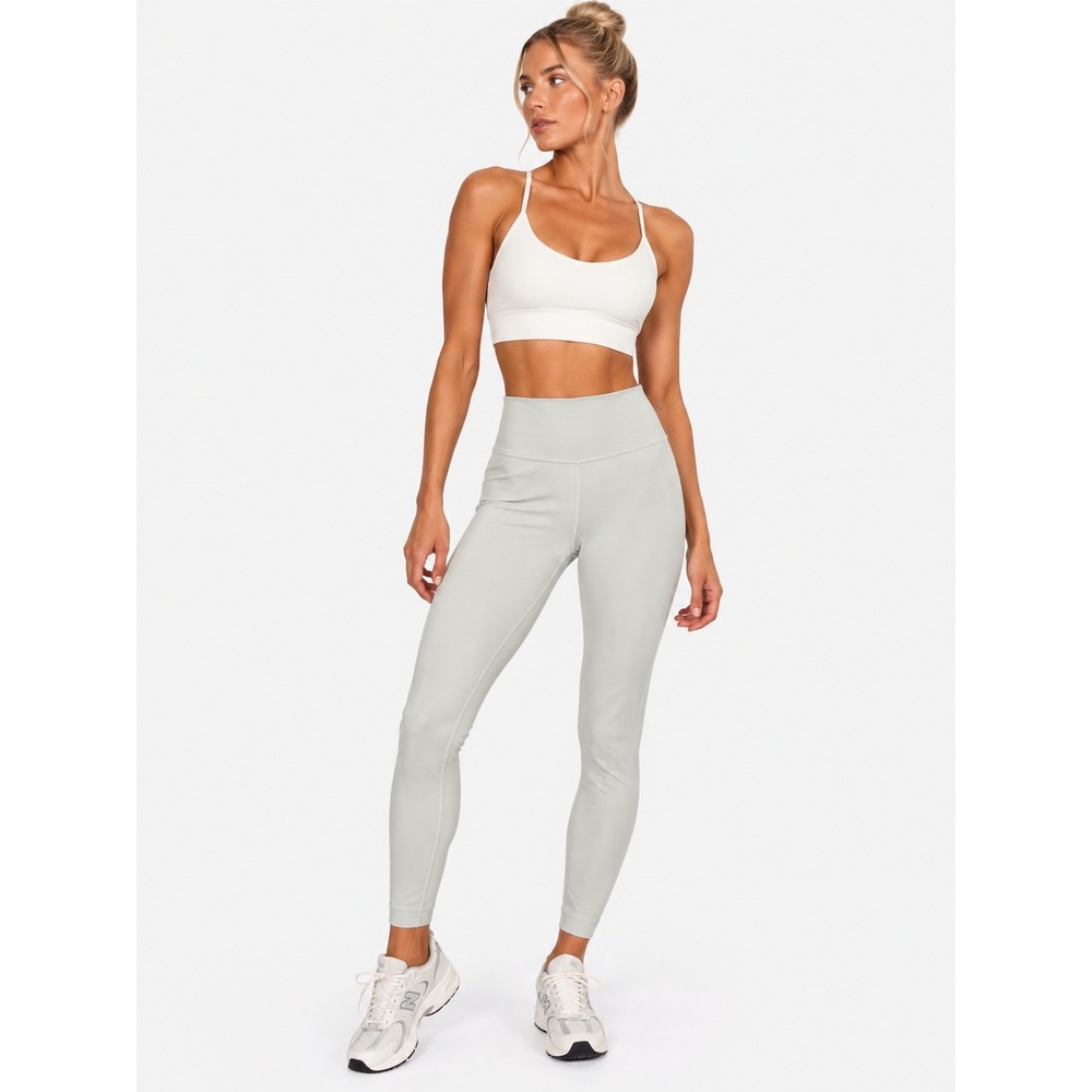 Lululemon Align High-Rise Pant 25 Bone Off White Double Layered Leggings 2 XS